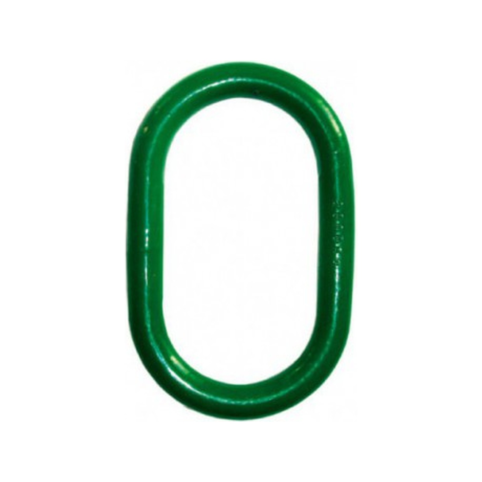 Anneau simple ovale haute résistance acier grade 80 épaisseur 18 mm CMU 3200 kg LEVAC 5058C