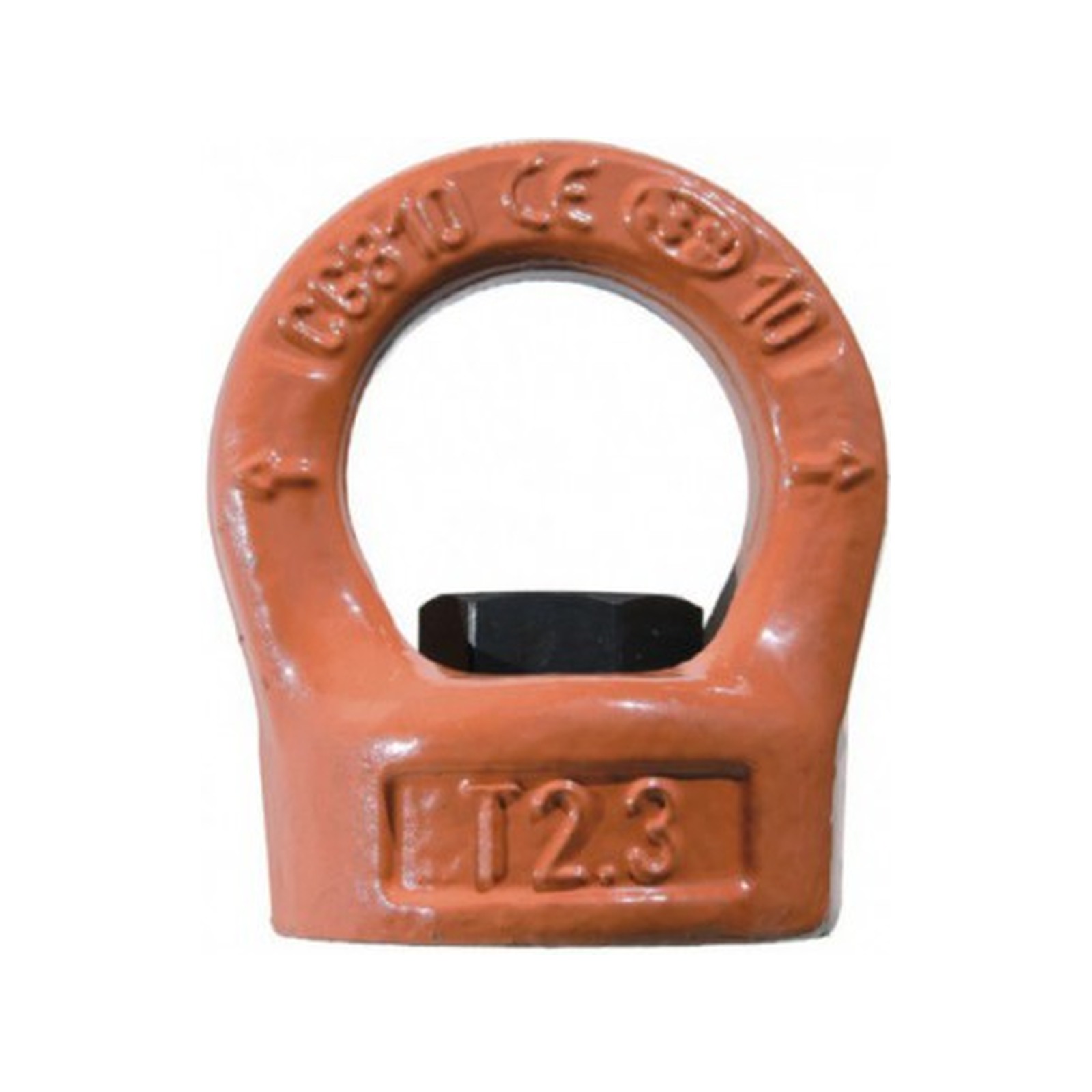 Anneau de levage femelle M16 orientable 360° CMU 1500 kg acier grade 100 LEVAC 50-810FD