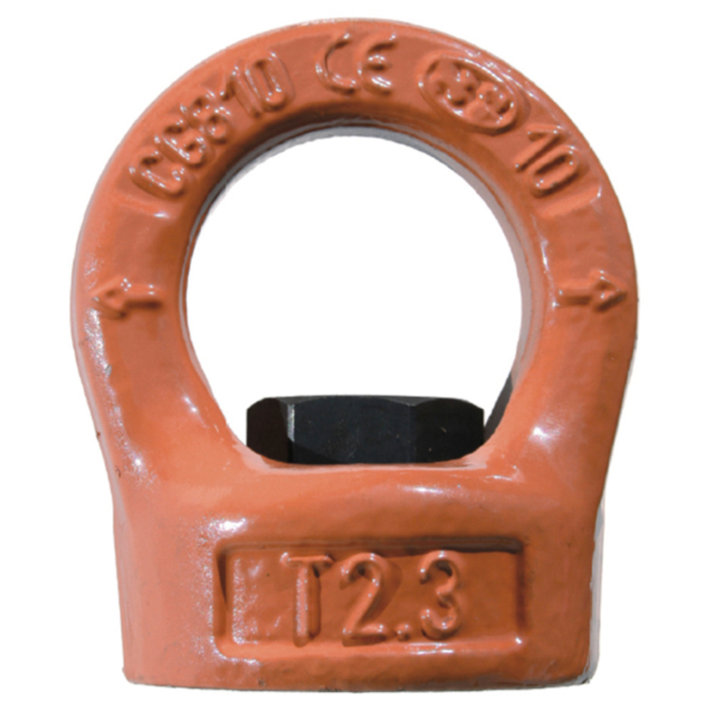 ANNEAU DE LEVAGE FEMELLE M20 CMU 2300 KG ORIENTABLE 360° GRADE100 LEVAC - 50-810FE