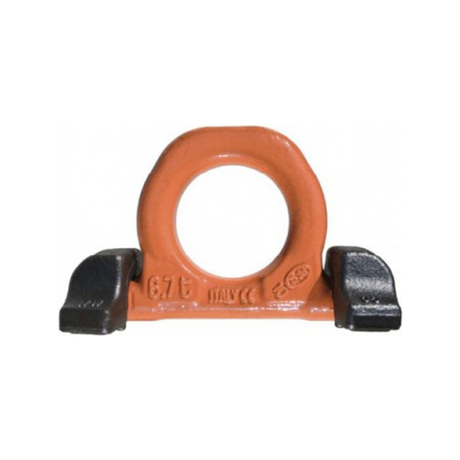 Étrier de levage à souder base double CMU 16 T acier grade 100 LEVAC 50-820D