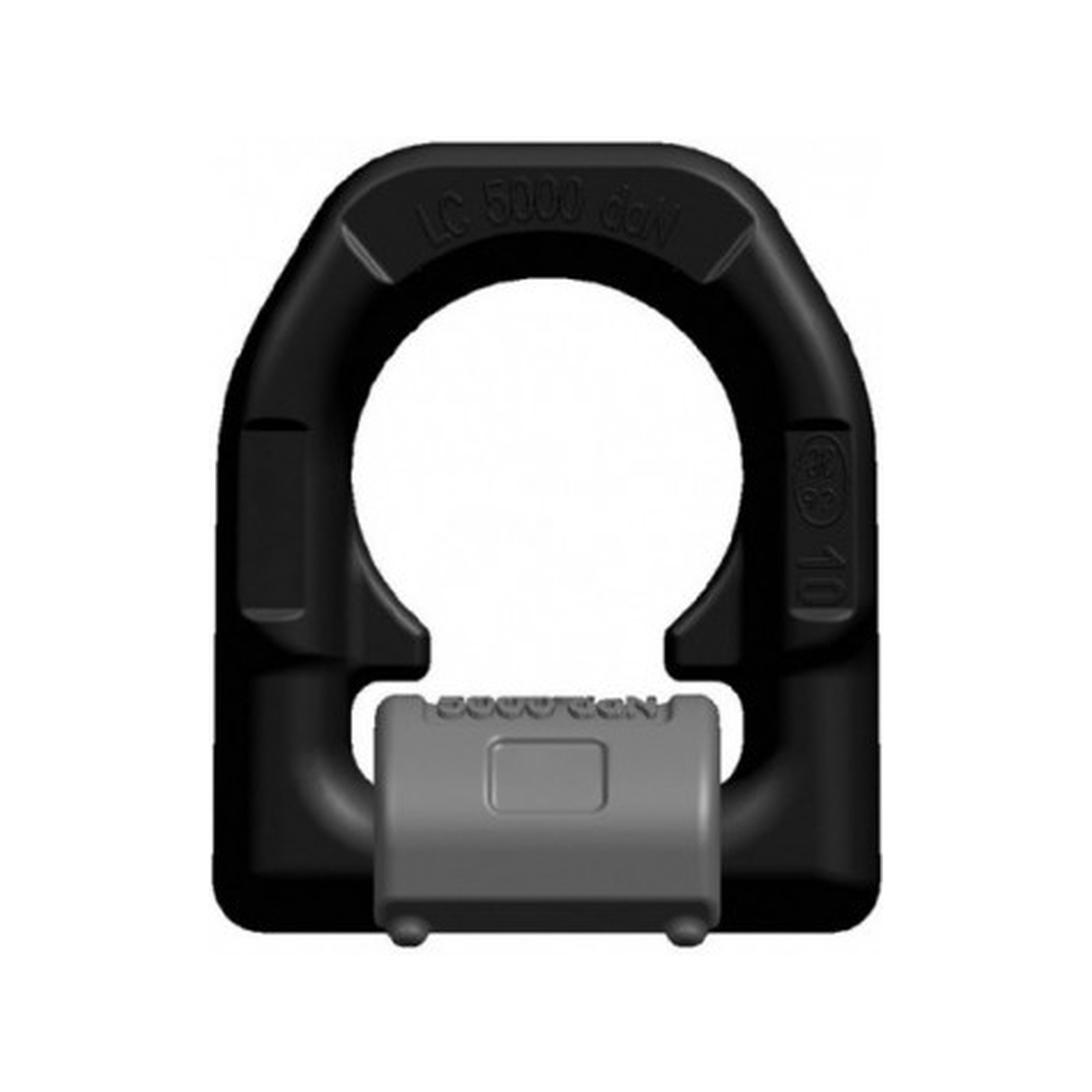 Étrier ancrage à souder base simple ressort acier grade 100 LEVAC 50-831F