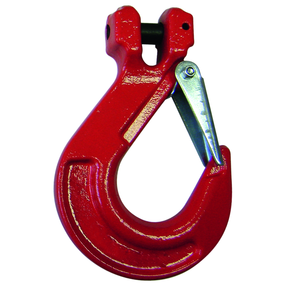 Crochet a chape chai d.18/20 mm cmu 12,5 t linguet de sécurité LEVAC - 5098G