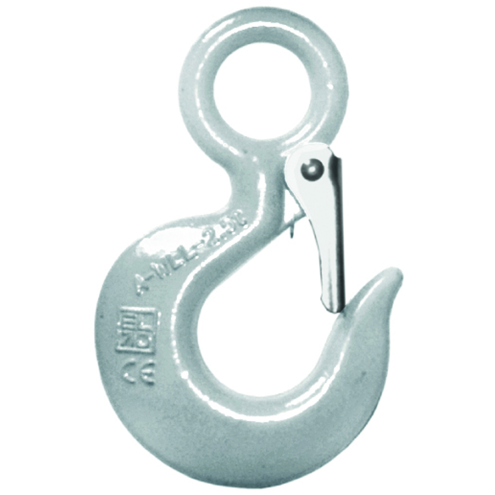 Crochet a oeil cmu 500 kg zingué avec linguet de sécurité LEVAC - 5135BB