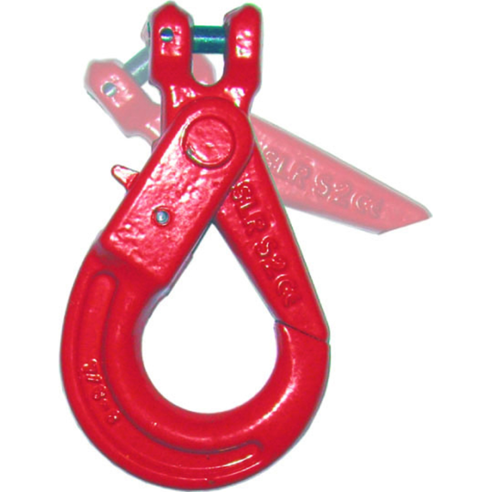 Crochet verrouillage auto à chape cmu 2t chaîne diamètre 7/8 mm LEVAC - 5157H