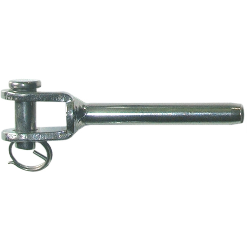 Chape a sertir inox câble 4 mm LEVAC - 5171ACC