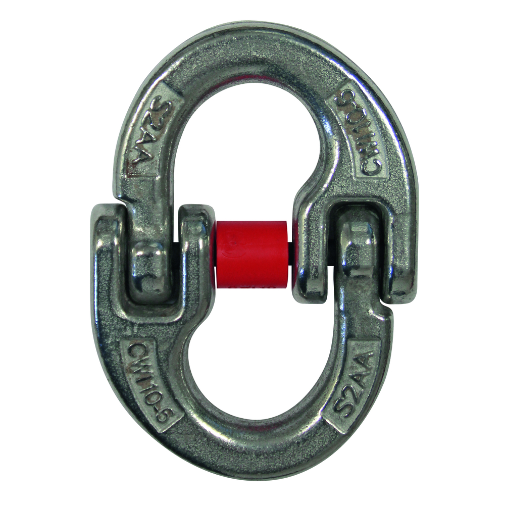 Maillon de jonction chaîne d.7 mm cmu 1,25 t inox LEVAC - 5184B