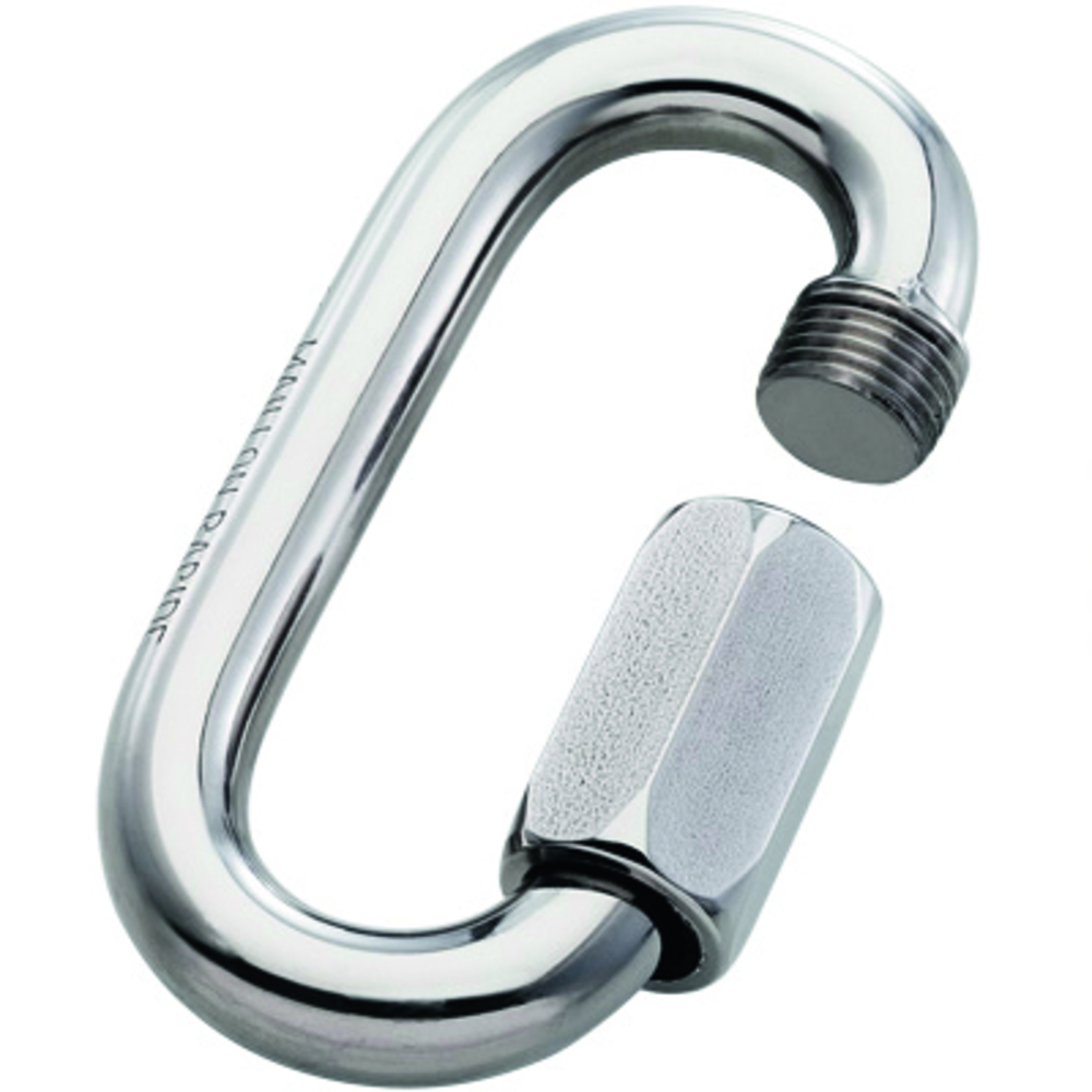 Maillon rapide p.o. d.3,5 mm zingué cmu 100 kg rupture 500 kg LEVAC - 5190AG