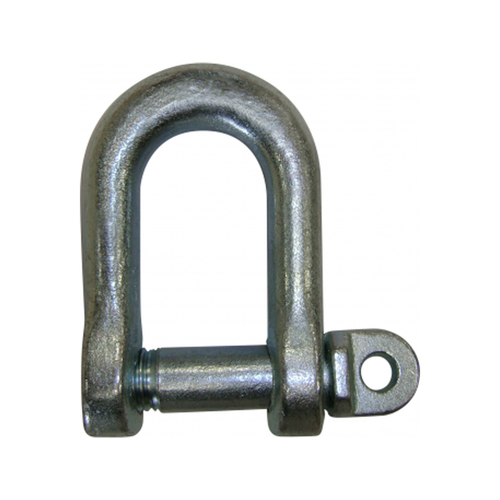 Manille droite standard d.6 mm zinguée cmu 100 kg LEVAC 5230BG