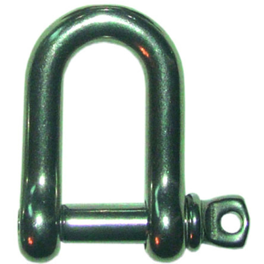 Manille droite d.10 mm inox charge indicative 400 kg LEVAC - 5262C