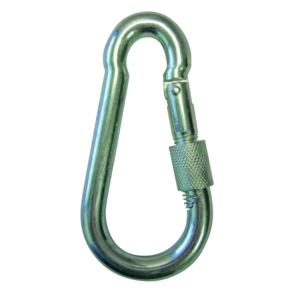 Mousqueton poire d.7x70 mm à vis zingué (par 10 pces) LEVAC - 5264DV