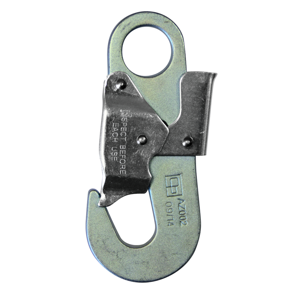 Crochet mousqueton acier galva ouverture 18 mm pour longe LEVAC - 5266AZ002