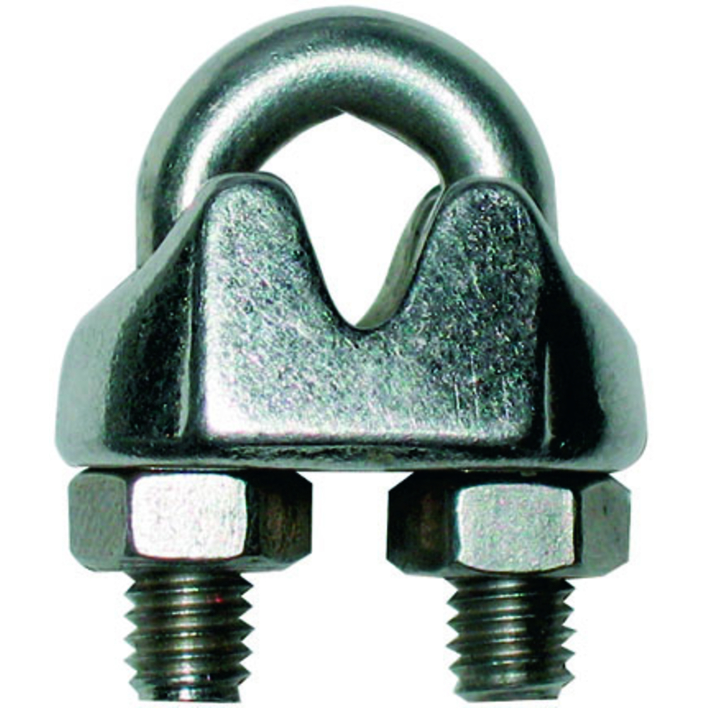 Serre-câble a étrier inox d.6 mm LEVAC - 5285C