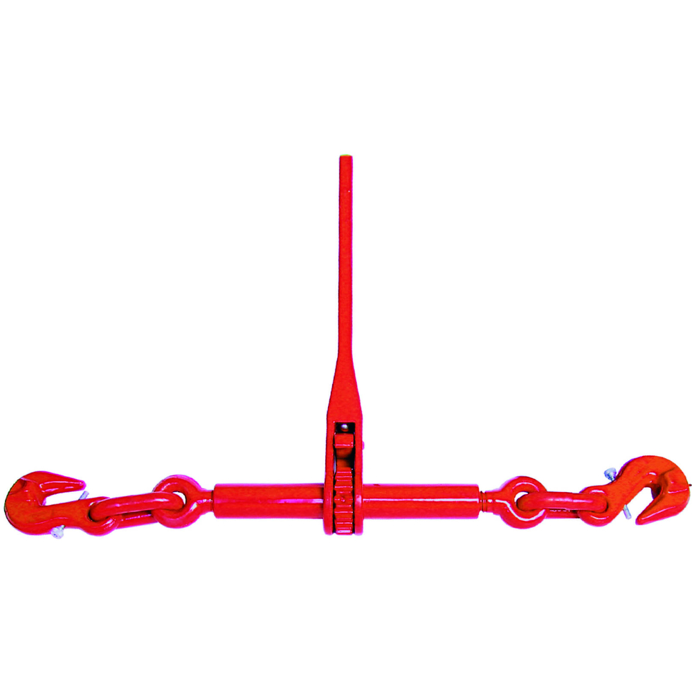 Tendeur d'arrimage a cliquet chaîne d13 mm rupt. 21200 kg a 2 crochets LEVAC - 5306C