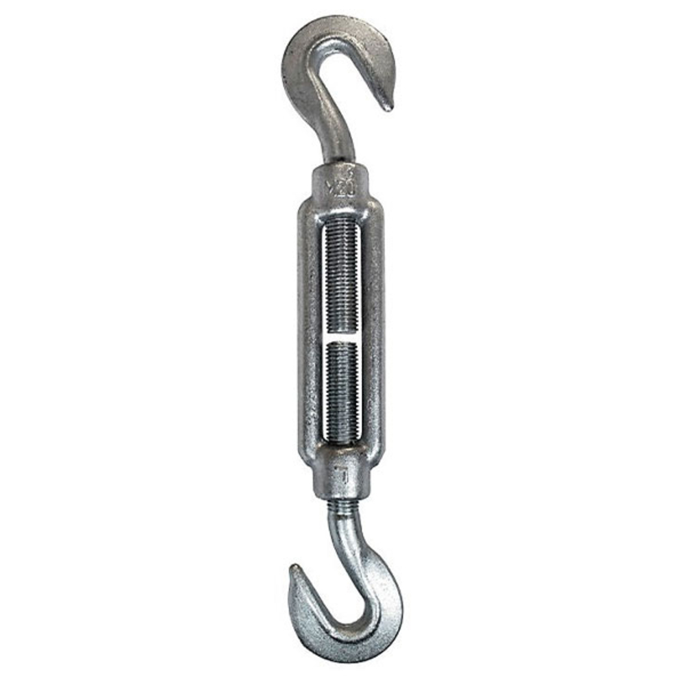 TENDEUR ZINGUE 2 CROC. D.16 MM DIN1480 SWL 530 KG LEVAC - 5826G