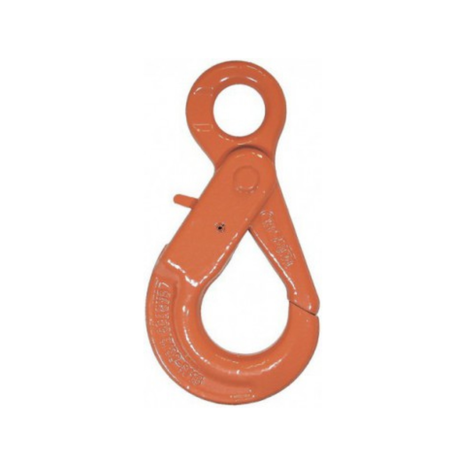 Crochet verrouillage auto à œil chaîne 10 mm cmu 4 t grade-100 LEVAC 5835D