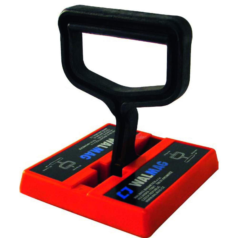 Aimant permanent a main cap. levage maxi 70 kg structure plastique LEVAC - 6002MC2