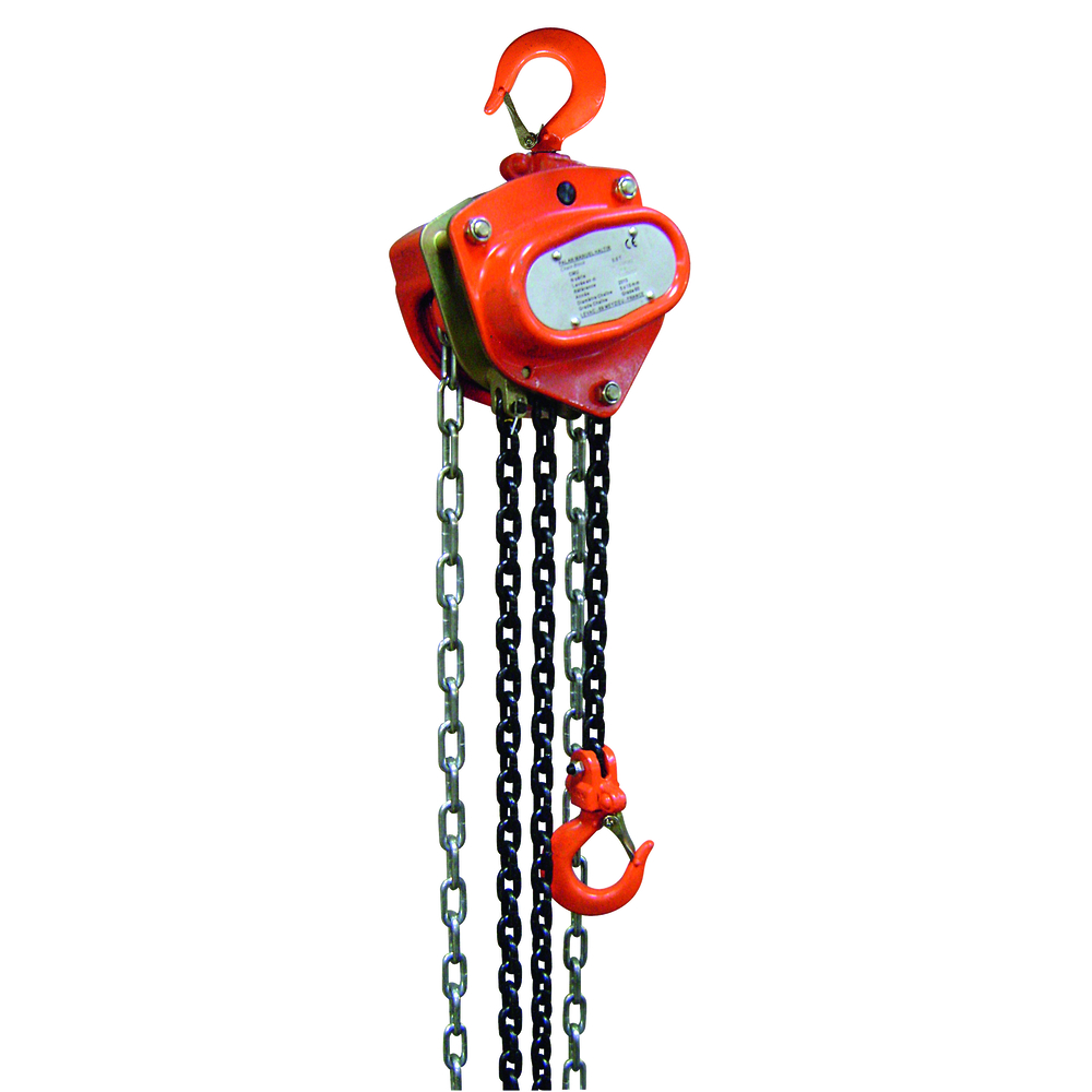 Palan manuel a chaîne cmu 1 t 3m chaînes anti-corrosion levée 3 m LEVAC - 6044C03