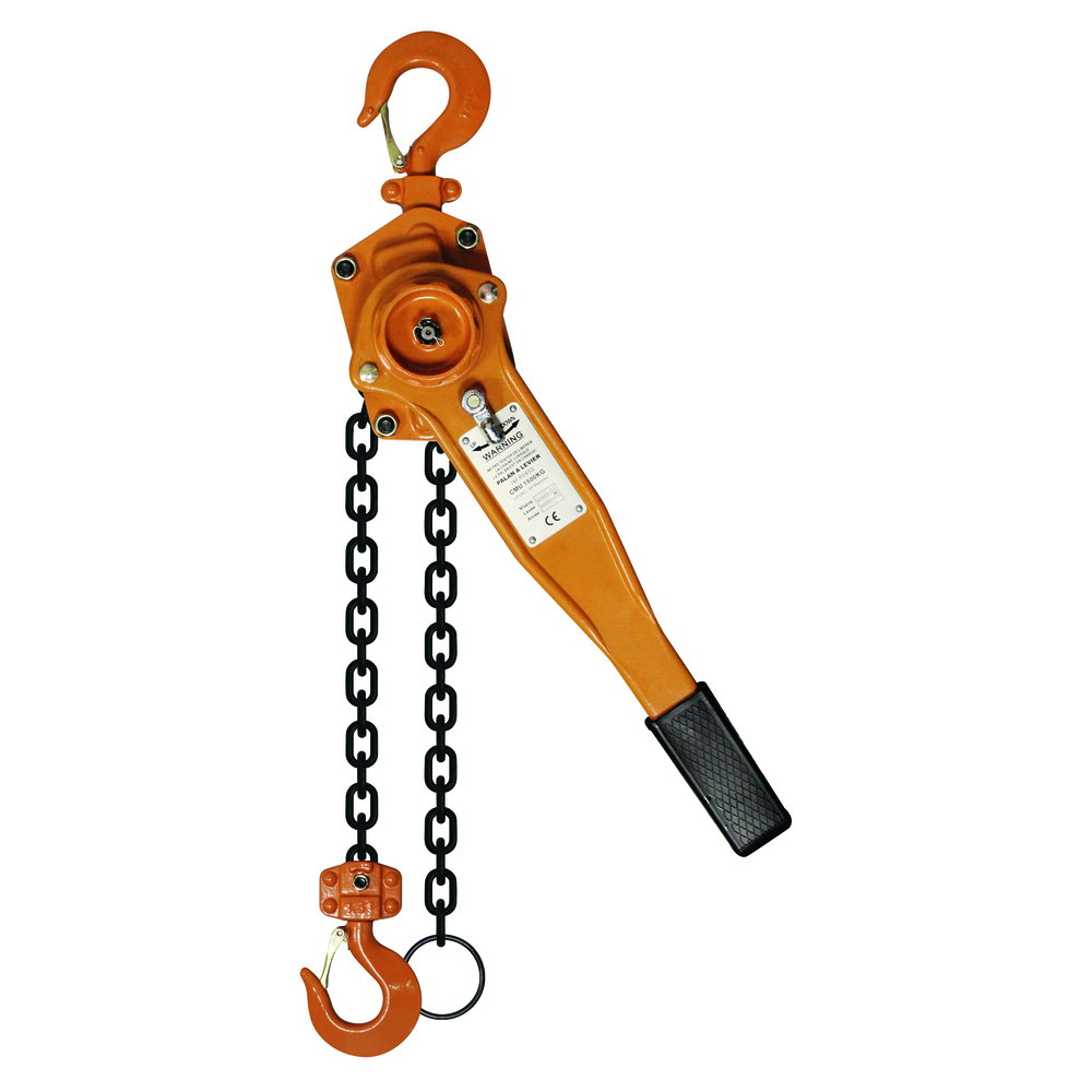 Palan a levier a chaîne cmu 1,5 t course 1,50 m LEVAC - 6045S