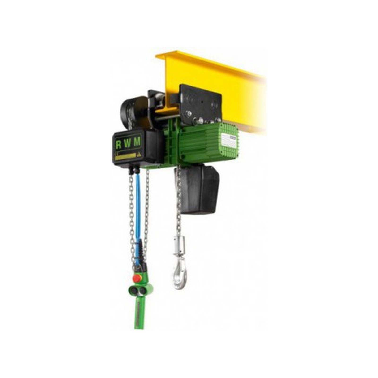 Palan électrique chariot à chaîne 250 kg vitesse 5 m/mn RWM 6053B5CM