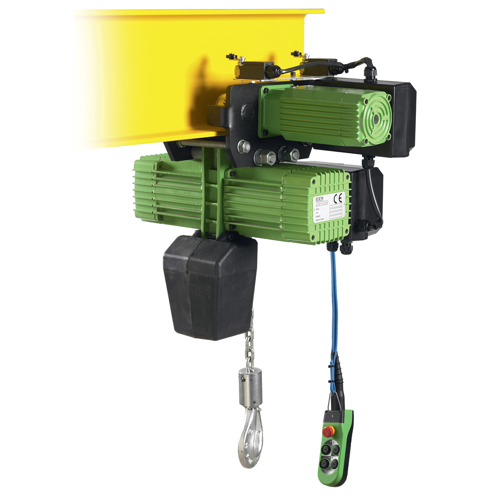Palan électrique chariot élec 2 cmu 1500 kg 1 brin 7/14 m/mn vit. 2/8 m/mn 3m RWM - 6053E28CE2