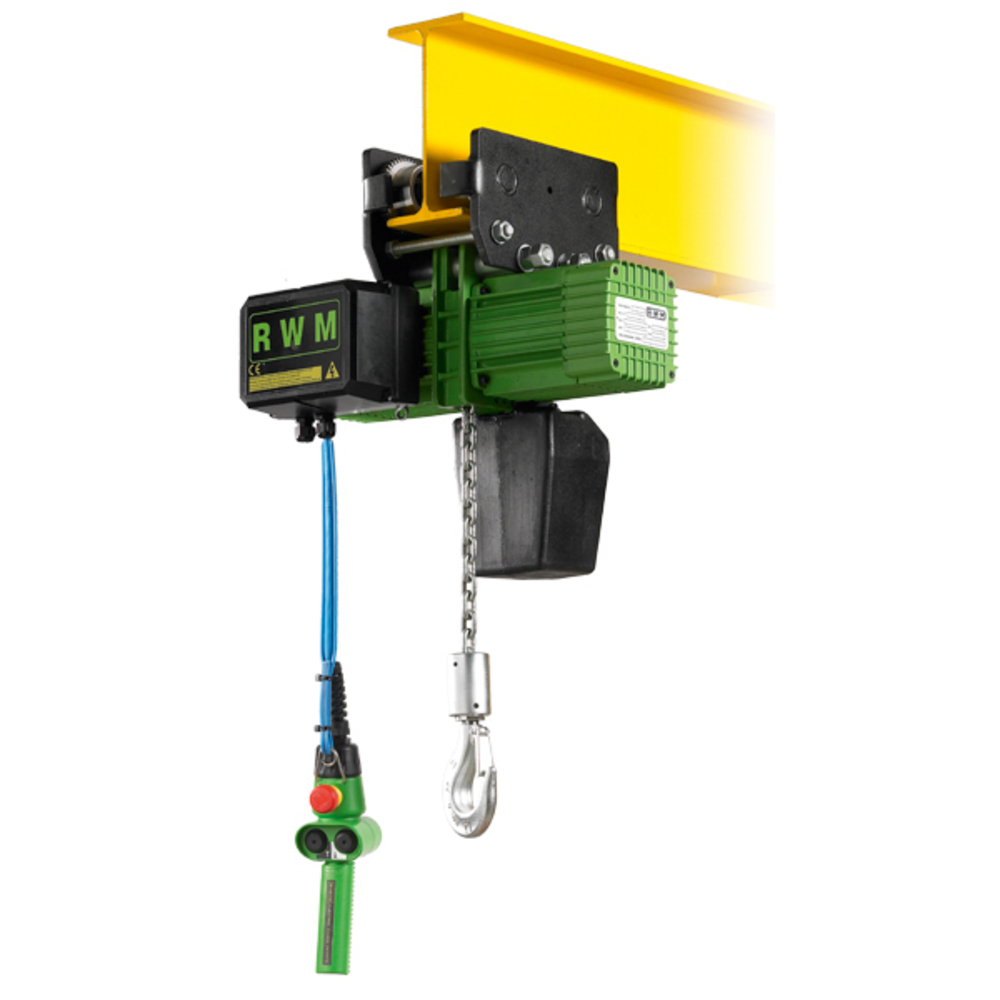 PALAN ÉLECTRIQUE CHARIOT ÉLEC 2 CMU 3200 KG 2 BRINS 7/14 M/MN VIT. 4 M/MN 3M LEVAC - 6053G4CE2
