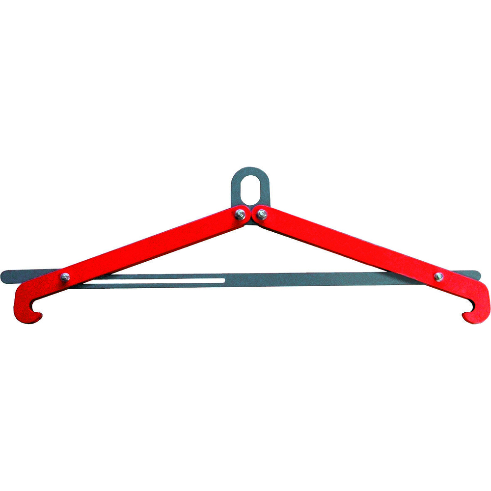 Pince lève-fût horizontal cmu 500 kg prise 450 a 920 mm LEVAC - 6113B