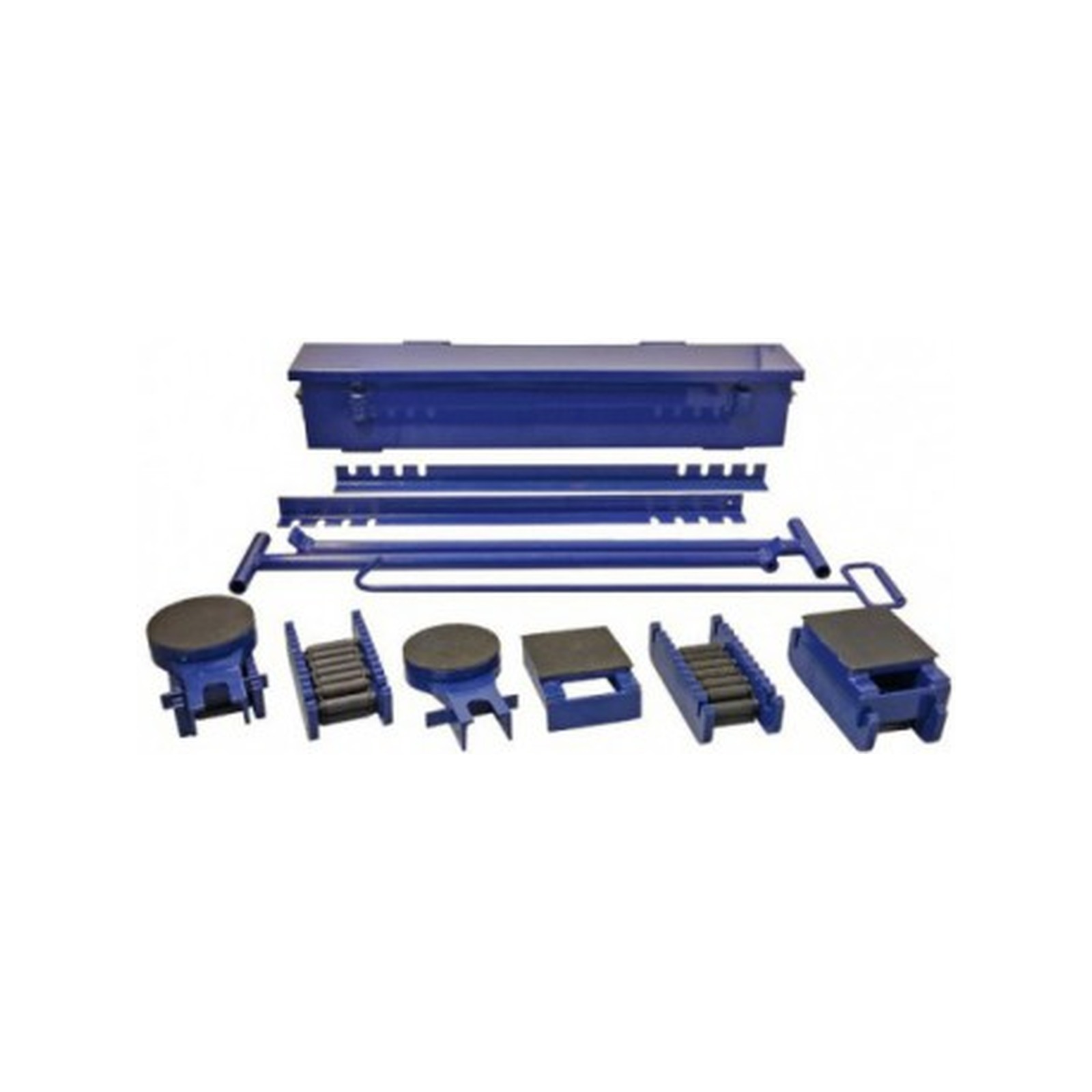 Coffret 20000 kg 4 rouleurs 2 plateaux tournants timons cales LEVAC 6129A