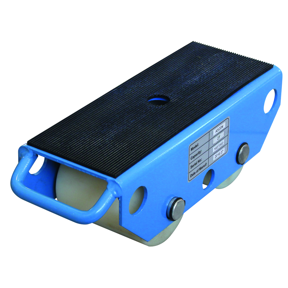 Patin rouleur cmu 2000 kg 2 roues nylon LEVAC - 6135AS20