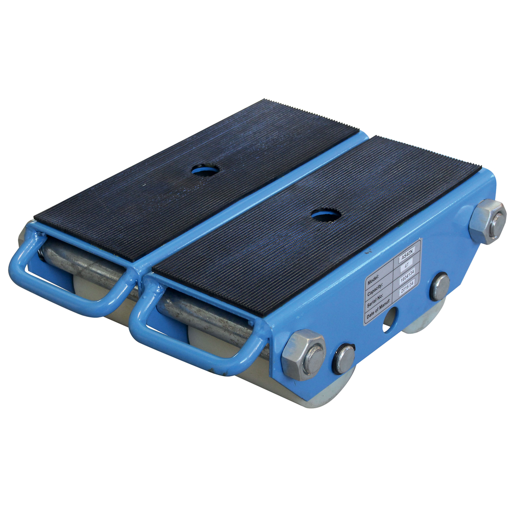 Patin rouleur cmu 4000 kg 4 roues nylon LEVAC - 6135AS40