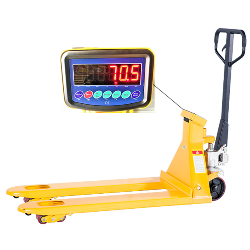 TRANSPALETTE PESEUR CMU 2,5 T LEVAC FOURCHE 115 CM 6140P-2