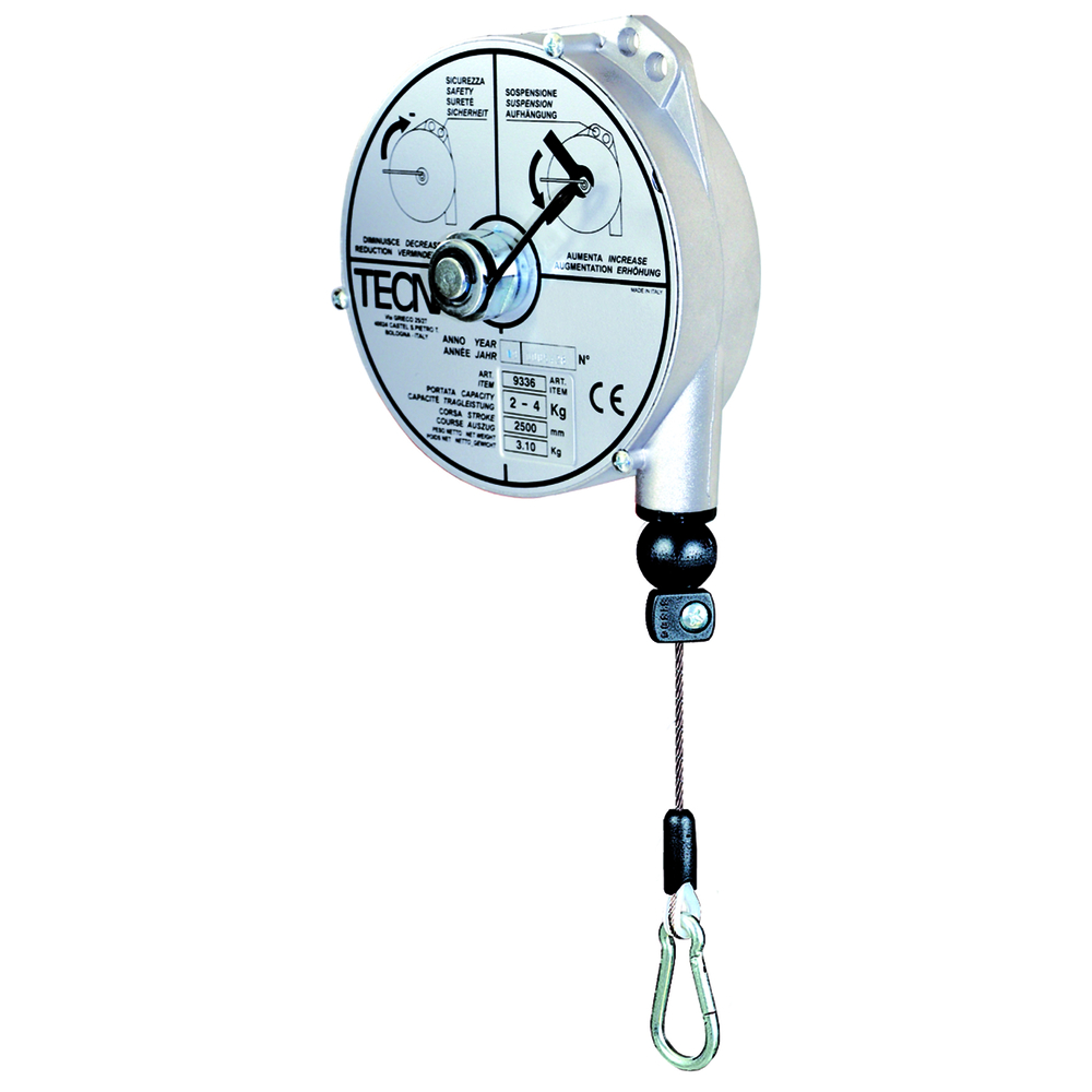 Équilibreur de charge 2-4 kg course 2,50 m sans cliquet LEVAC - 6300D
