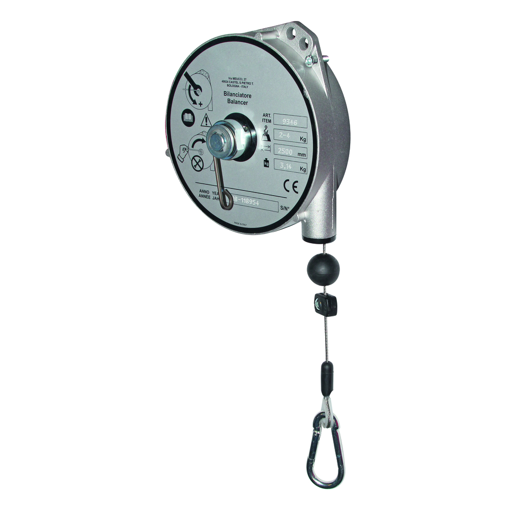 Équilibreur de charge 6-8 kg course 2,50 m avec cliquet LEVAC - 6300HC