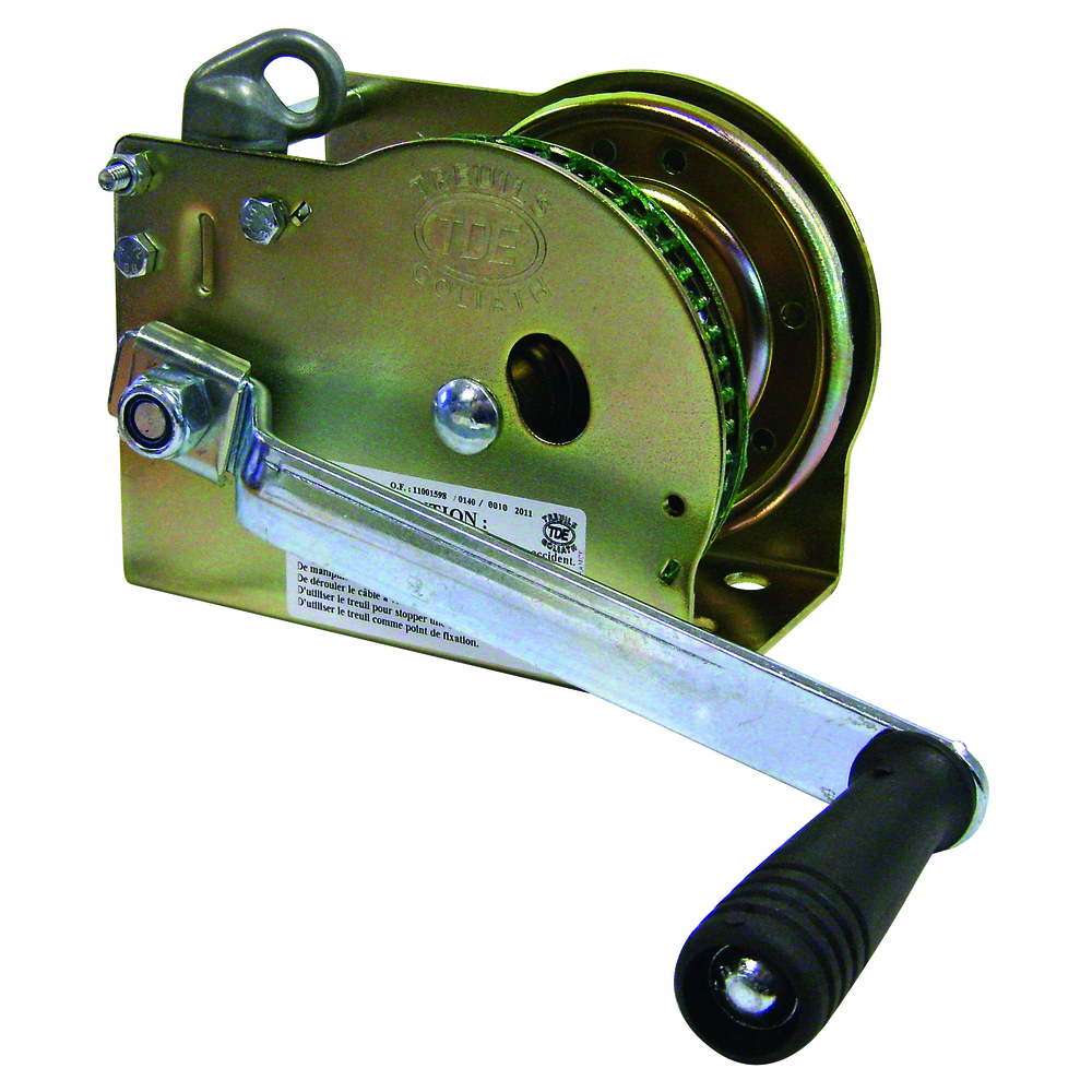 Treuil 5 n1 a cliquet force de halage 596 kg LEVAC - 6400C