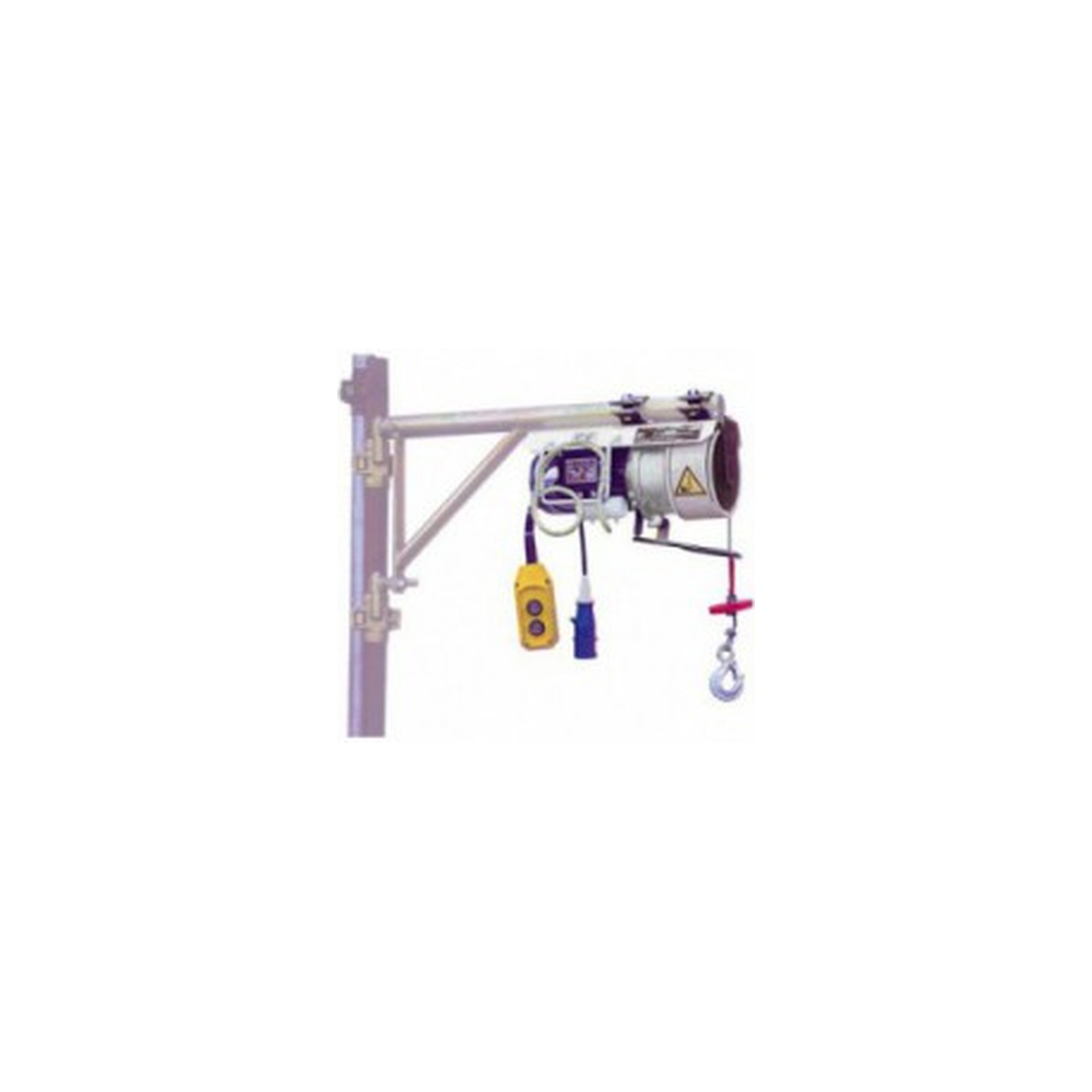 Treuil électrique de levage mono 100 kg 220 V 0,3 kW 15 m/min câble 3 mm LEVAC 6536A