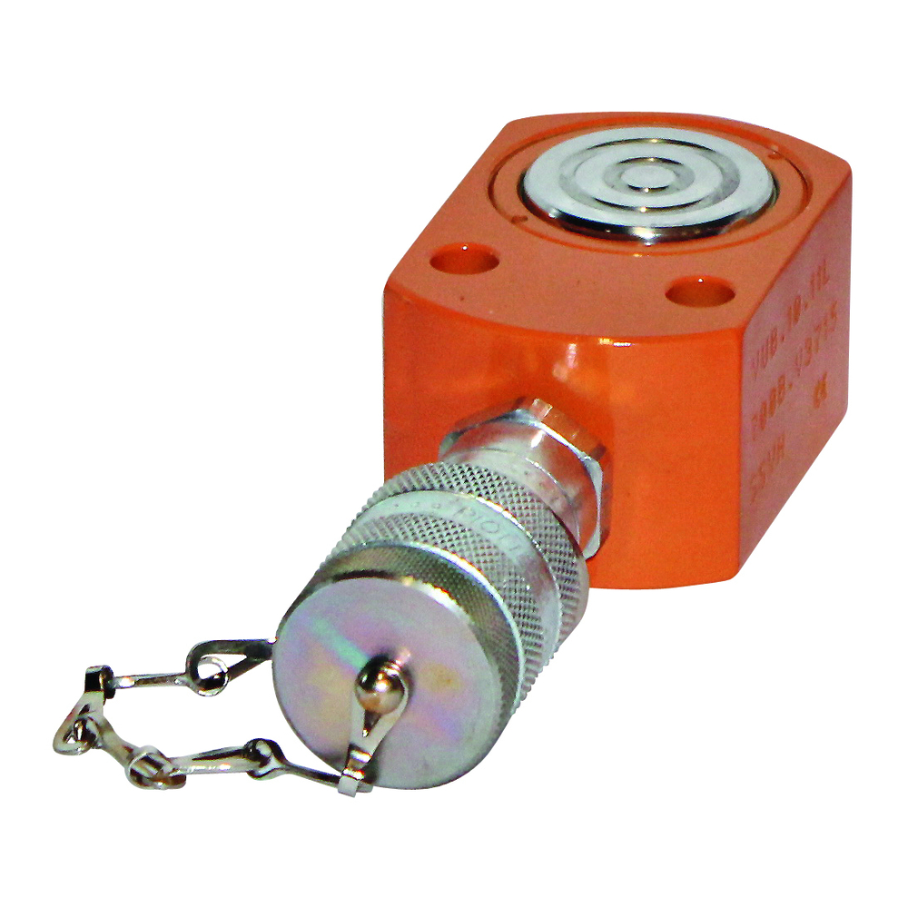 Vérin ultra-bas cmu 30 t simple-effet course 13 mm LEVAC - 6803D