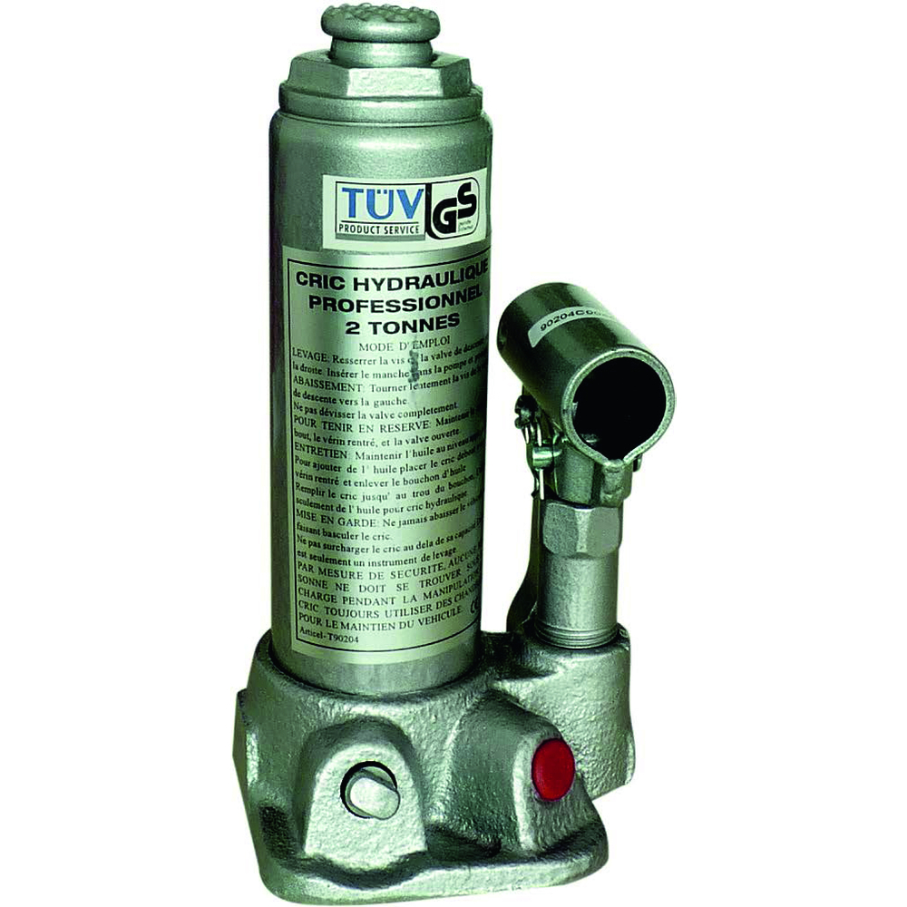 Cric bouteille hydraulique 2 t LEVAC - 6806A