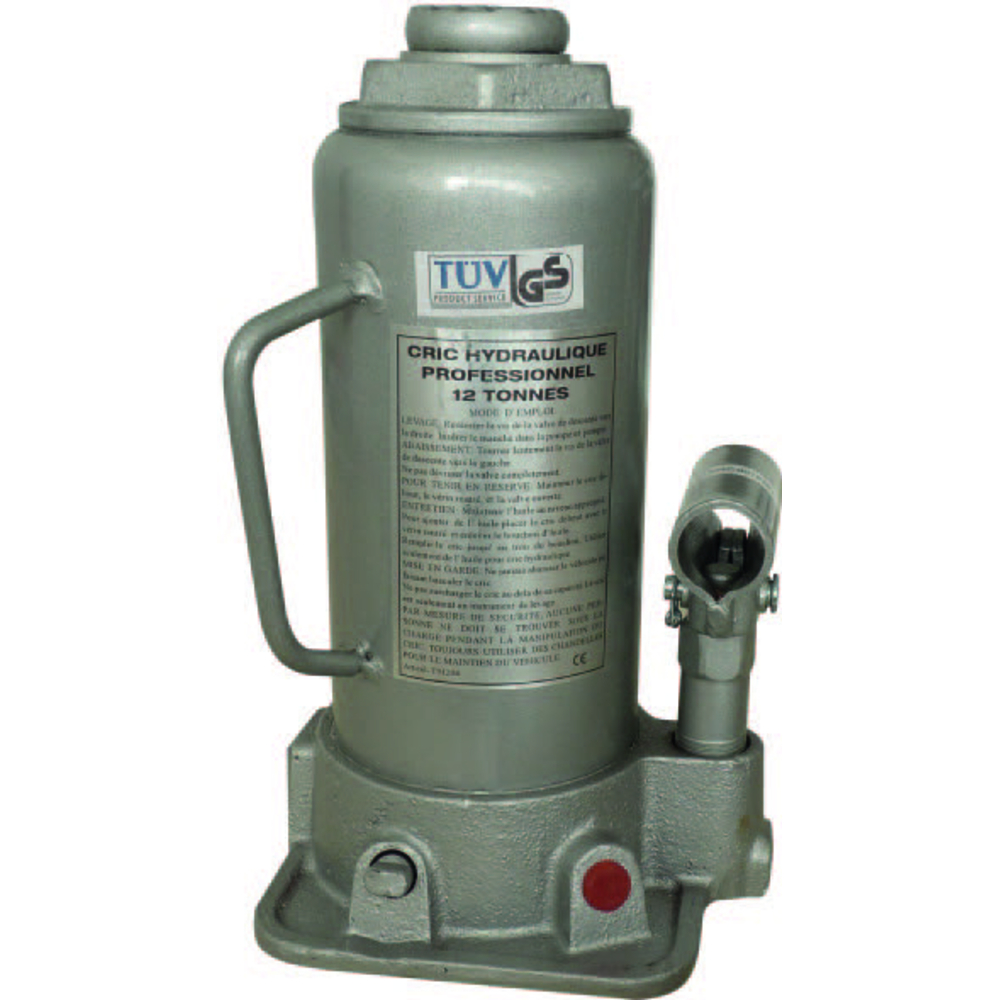 Cric bouteille hydraulique 12 t LEVAC - 6806D