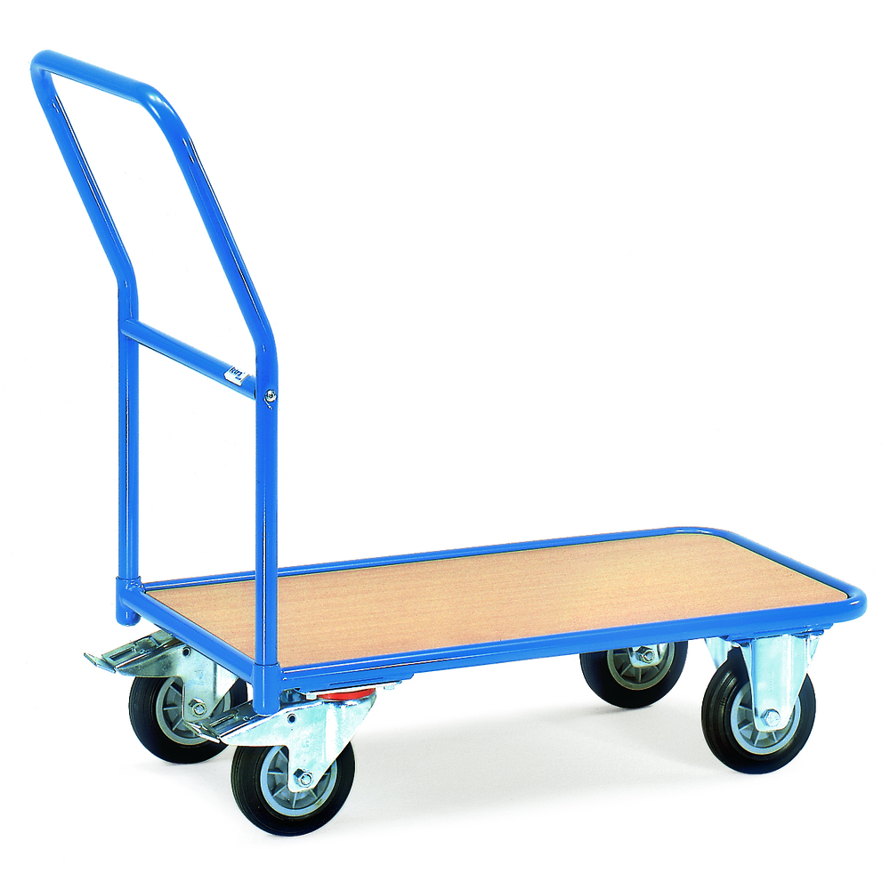 Chariot plateforme charg.400 kg dim. utiles 1000 x 700 mm LEVAC - 6905B02