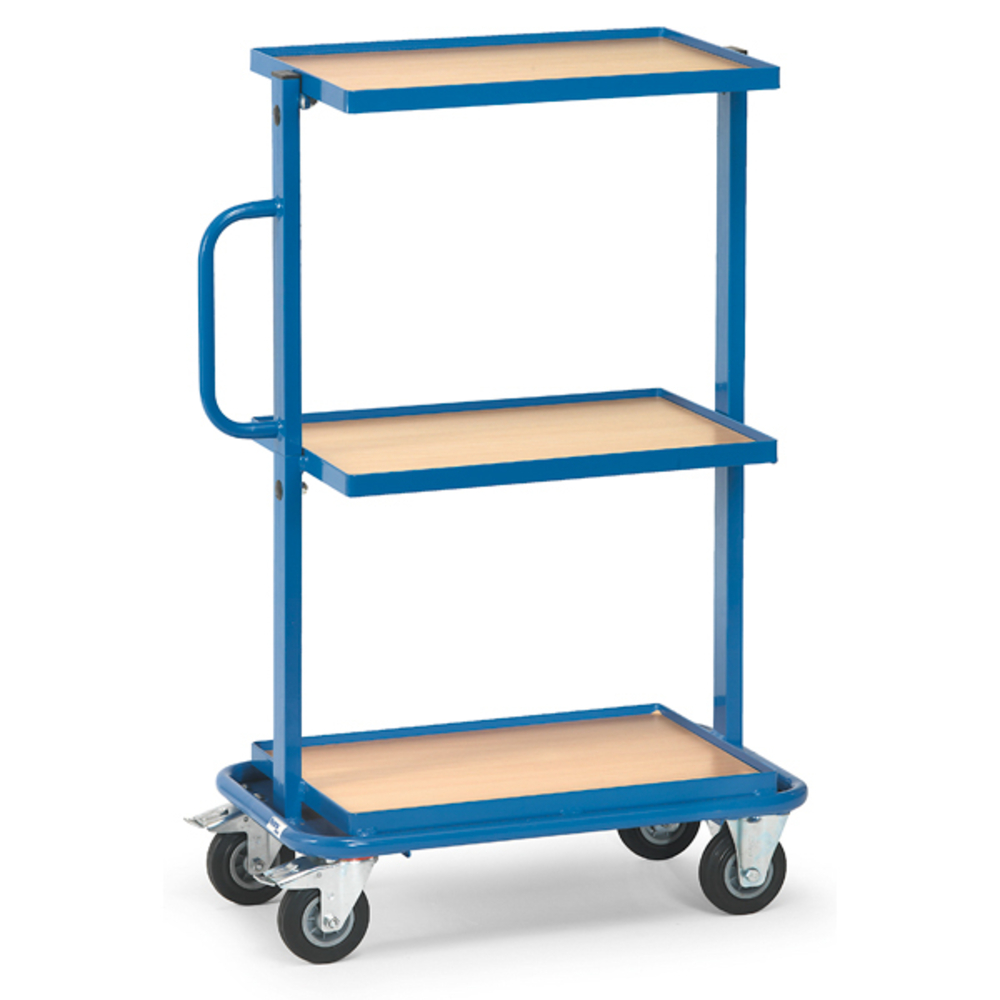 SERVANTE PLATEAU x CHARGE 200 KG DIM. UTILES 600 x 400 MM LEVAC - 6905G01