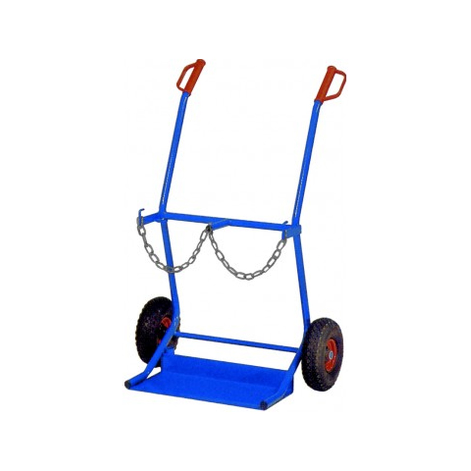 Diable porte-bouteilles 2 bouteilles capacité 100 kg LEVAC 6912FL6