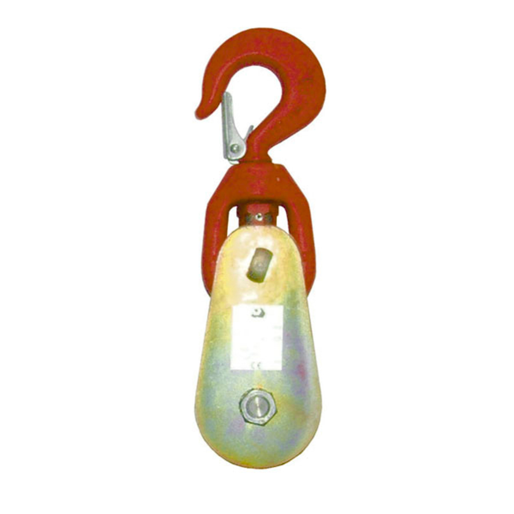 POULIE A CÂBLE OUVRANTE CMU 25 T RÉA BAG.BRONZE D.250 MM CÂBLE 30 MM LEVAC - 7092PBR