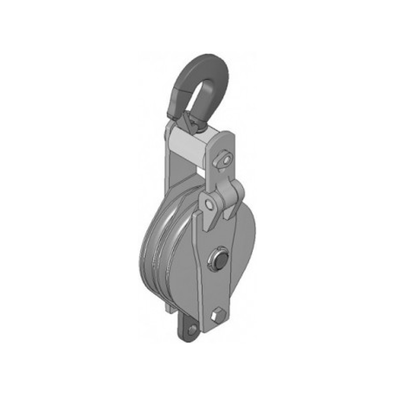Poulie à câble ouvrante 5 t 2 réa 150 mm LEVAC 7120EBR2