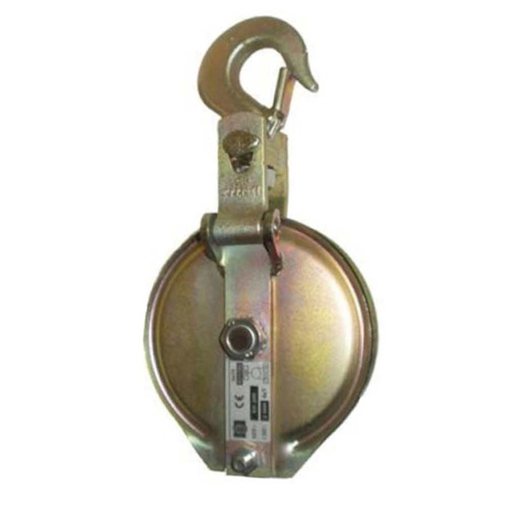 POULIE A CÂBLE OUVRANTE CMU 5 T  2 RÉAS D.250 MM CÂBLE 16/18 MM LEVAC - 7160EBR