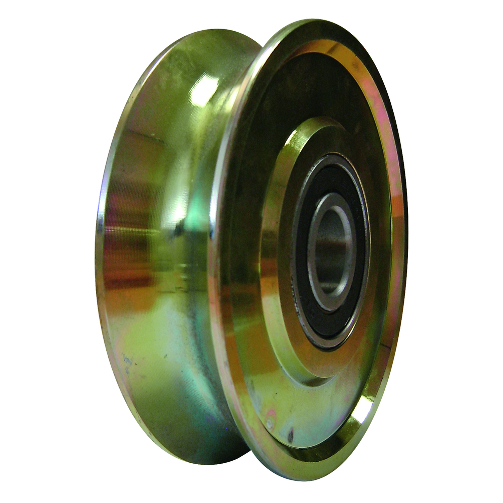 Réa câble acier s/roulements d.60mm cmu 400kg câble 4mm alésage 12mm LEVAC - 7535ARO