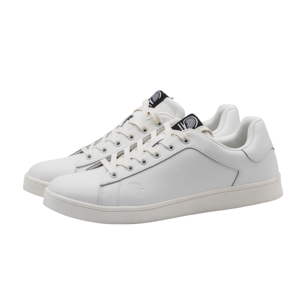 Chaussures sneakers basses SACHA blanches -  LEVAC