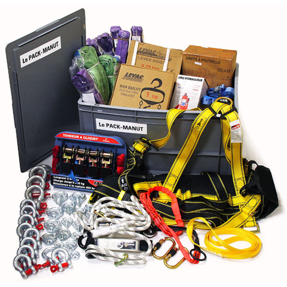 PACK MANUTENTION ARRIMAGE LEVAGE 56 ACCESSOIRES LEVAC - PACKMANUT