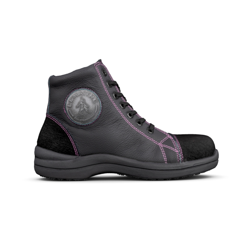 Chaussure de sécurité haute LIBERTY S3 SRN noire - LEMAITRE - LIBHS30NR