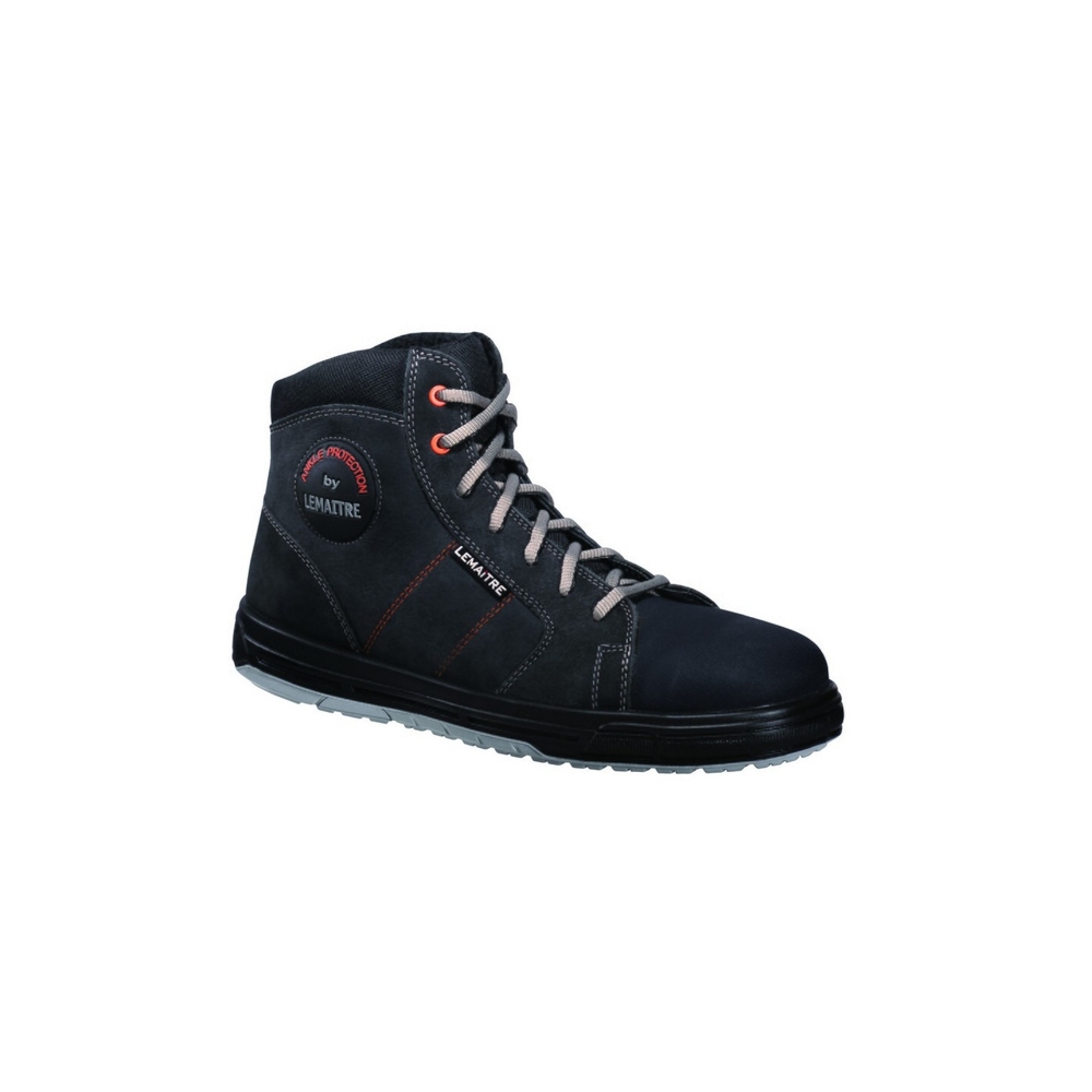 Chaussures de sécurité LEMAITRE hautes SAXO S3 Nubuck noir SAXOS30NR