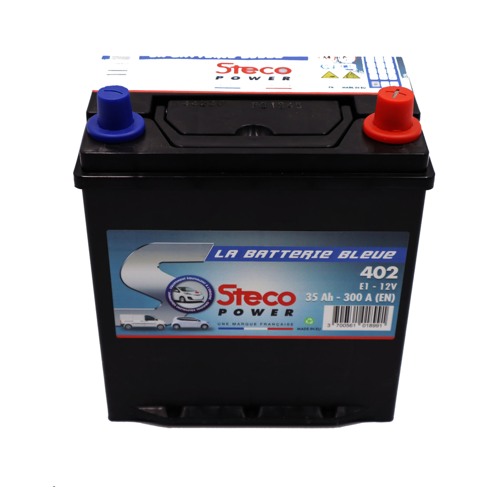 Batterie 12V 35Ah 300A 196x134x226 stecopower - 402