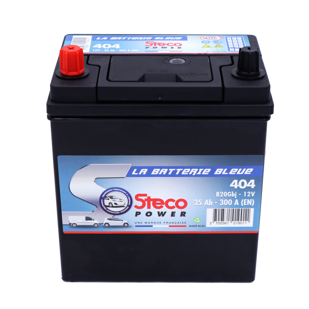 Batterie 12V 35Ah 300A 196x134x226 mm stecopower - 404